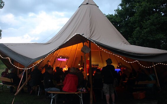 Eventtipi, Foto: ruhepuls Sporttouristik/Bermes