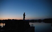 Huckleberrys Floß - Abenddämmerung, Foto: Huckleberrys Tour