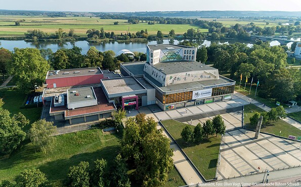 Hausansicht Uckermaerkische Buehnen Schwedt, Foto: Oliver Voigt