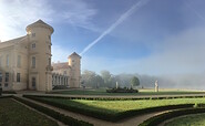 Schloss Rheinsberg am Morgen, Foto: Jannika Olesch, Lizenz: Tourismusverband Ruppiner Seenland e.V.