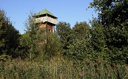 Observationtower &quot;Kranichturm&quot; am Borcheltsbusch, Foto: Ralf Donat, Lizenz: Heinz Sielmann Stiftung