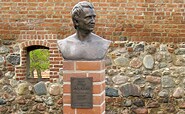 Bronzebüste &quot;J.-Ph. Hackert&quot;, 2007, Prenzlau, Foto: Claus Lindner, Lizenz: Claus Lindner