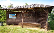 Shelter in Lichtenau, Foto: Claudia Donat, Lizenz: Naturpark Niederlausitzer Landrücken