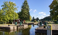 Blick auf die Schleuse Leesenbrück, Marienwerder, Foto: ScottyScout