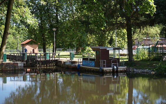 Schleuse Drahthammer, Foto: Jan Hoffmann