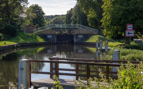 View towards Ragöse lock, Foto: ScottyScout