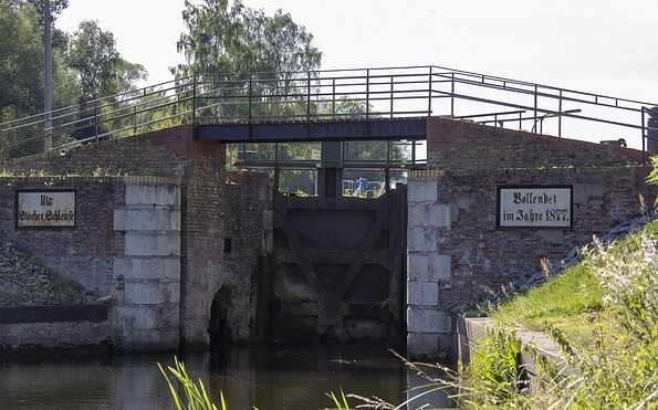 Schleuse Stecher, Niederfinow, Foto: ScottyScout