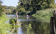Blick auf den Finowkanal von der Schleuse Stecher, Niederfinow, Foto: ScottyScout