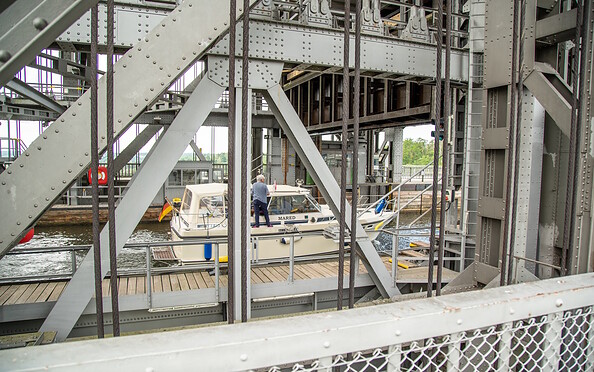 Schiffshebewerk Niederfinow, Foto: Steffen Lehmann, Lizenz: TMB