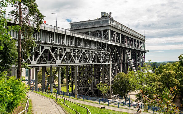 Schiffshebewerk Niederfinow, Foto: Steffen Lehmann, Lizenz: TMB