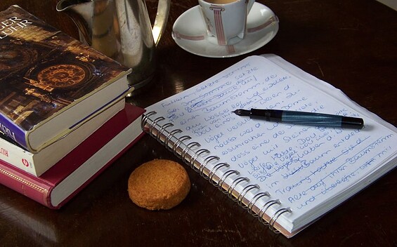 Manuskriptur, Foto: Barbara Tauber, Lizenz: Barbara Tauber