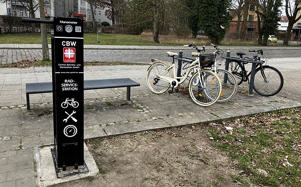 Reparaturstation hintere Ansicht, Foto: Jörg Bartz, Lizenz: TV Ruppiner Seenland e.V.