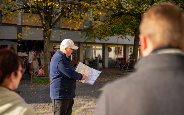 Stadtführung in der Bernauer Innenstadt, Foto: Michél Länger, Lizenz: BeSt Bernauer Stadtmarketing GmbH