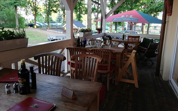 Restaurant &quot;Da Mario&quot; Groß Köris, Foto:  Pauline Kaiser, Lizenz: Tourismusverband Dahme-Seenland e.V.