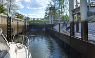 Schleuse Hermsdorfer Mühle, Foto: Petra Förster, Lizenz: Tourismusverband Dahme-Seenland e.V.