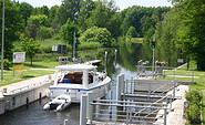 Schleuse Hermsdorfer Mühle, Foto: Petra Förster, Lizenz: Tourismusverband Dahme-Seenland e.V.