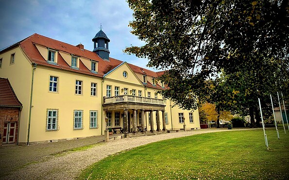 Schloss Grochwitz, Foto: Bettina Unterkofler, Lizenz: Bettina Unterkofler