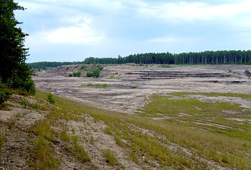 Aussichtsturm an der Kohlebahntrasse
