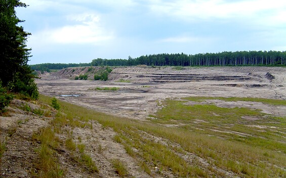 Aussichtsturm an der Kohlebahntrasse