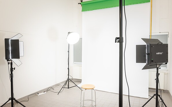Foto-/Video-Studio, Foto: Clemens Bauerfeind, Lizenz: Servicedienste Elstal GmbH