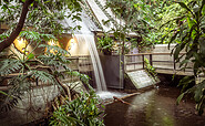 Wasserfall in der Biosphäre Potsdam, Foto: Carsten Haas, Lizenz: Biosphäre Potsdam