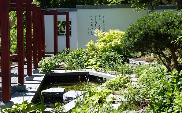 Chinesischer Garten in Zeuthen, Foto: Petra Förster, Lizenz: Tourismusverband Dahme-Seenland e.V.