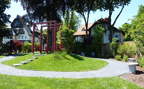 Chinesischer Garten in Zeuthen, Foto: Petra Förster, Lizenz: Tourismusverband Dahme-Seenland e.V.