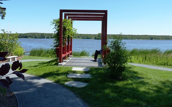 Chinesischer Garten in Zeuthen, Foto: Petra Förster, Lizenz: Tourismusverband Dahme-Seenland e.V.
