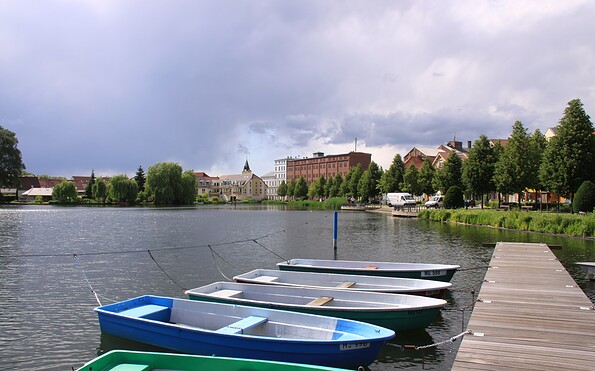 See in Müllrose, Foto:  Schön