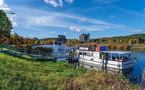Anleger Schiffshebewerke, Foto: SHW, Lizenz: SHW Fahrgastschifffahrt Niederfinow
