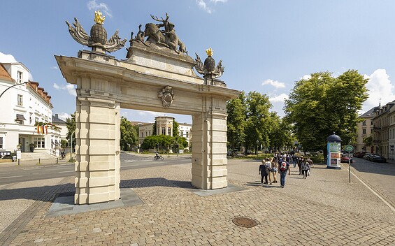 Gate Jägertor, Foto: André Stiebitz, Lizenz: Potsdam Marketing und Service GmbH