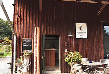 Hofladen Massow Eingang, Foto: Sandra Fonarob, Lizenz: Tourismusverband Dahme-Seenland e.V.