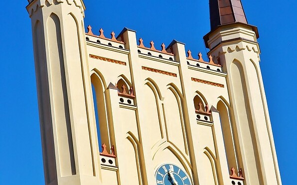 Schinkelkirche, Joachimsthal, Foto: Gerard Caujolle, Lizenz: Gerard Caujolle