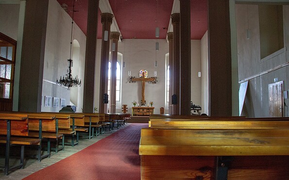 Blick in die Schinkelkirche, Foto: ScottyScout, Lizenz: ScottyScout
