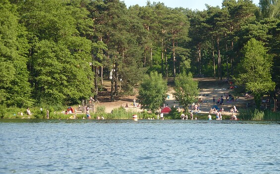 Werlsee Grünheide Südstrand, Foto: Touristinformation Grünheide (Mark)