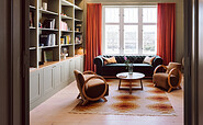Gutshaus Gut Kerkow - Bibliothek, Foto: Krautkopf