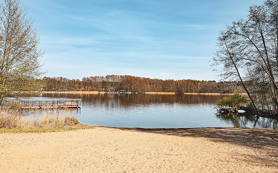 Zeesen lake, Foto: Sandra Fonarob, Lizenz: Tourismusverband Dahme-Seenland e.V.