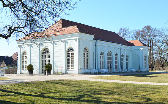 Orangerie im Schlosspark Oranienburg, Foto: Tourismus & Kultur Oranienburg gGmbH, Lizenz: Tourismus & Kultur Oranienburg gGmbH