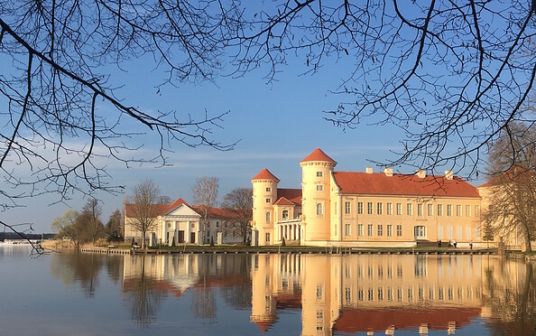 Rheinsberg palace in winter, Foto: Jannika Olesch, Lizenz: Tourismusverband Ruppiner Seenland e. V.