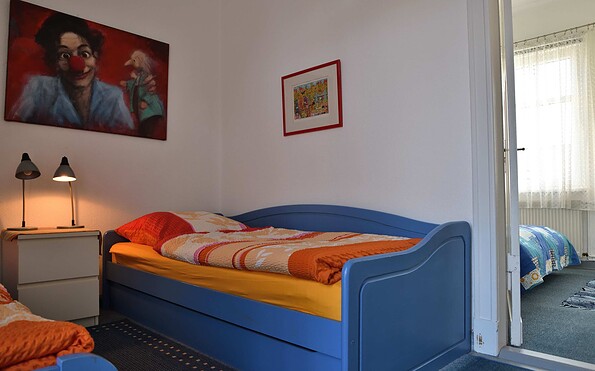 Zweites Schlafzimmer, Foto: Müller-Holtz