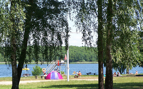 Beach bath Kallinchen, Foto: Günter Schönfeld, Lizenz: Tourismusverband Dahme-Seenland e.V.
