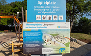 Information board ‘Miner’ themed playground, Foto: Dana Kersten, Lizenz: Touristinformation Senftenberg