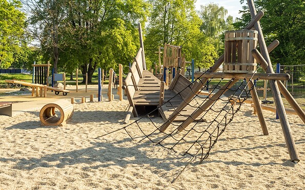 Play element Themed playground ‘From miner to sailor’, Foto: Dana Kersten, Lizenz: Touristinformation Senftenberg