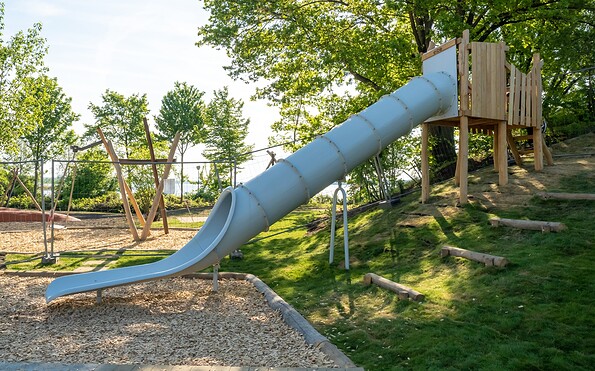 Play element Themed playground ‘From miner to sailor’, Foto: Dana Kersten, Lizenz: Touristinformation Senftenberg