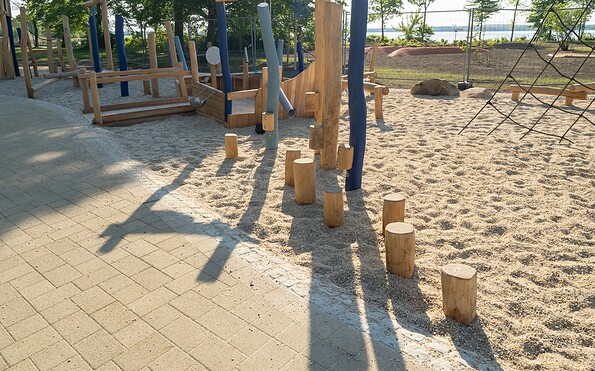 Play element Themed playground ‘From miner to sailor’, Foto: Dana Kersten, Lizenz: Touristinformation Senftenberg