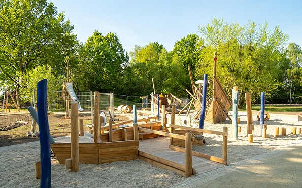 Play element Themed playground ‘From miner to sailor’, Foto: Dana Kersten, Lizenz: Touristinformation Senftenberg
