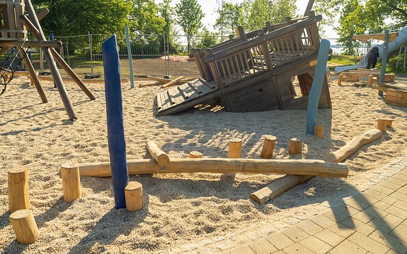 Play element Themed playground ‘From miner to sailor’, Foto: Dana Kersten, Lizenz: Touristinformation Senftenberg