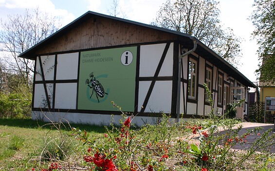 Information point nature park Dahme-Heideseen, Foto: Petra Förster, Lizenz: Tourismusverband Dahme-Seenland e.V.