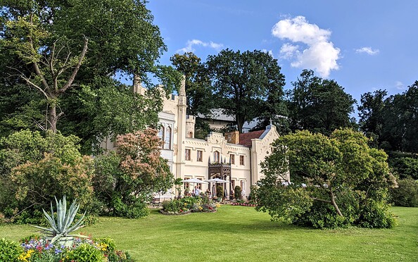 Kleines Schloss in Park Babelsberg, Foto: Antje Tischer, Lizenz: TMB