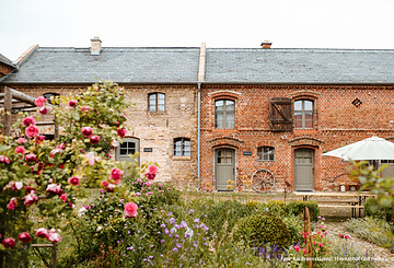 Stallgebäude, Foto: Kai Branns, Lizenz: Thomashof GbR